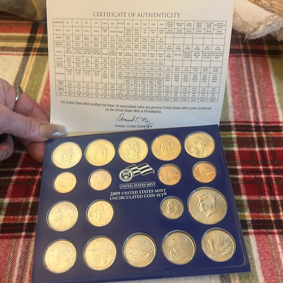 Denver and Philadelphia Uncirculated Coin Set 2009 - Picture 5 of 9